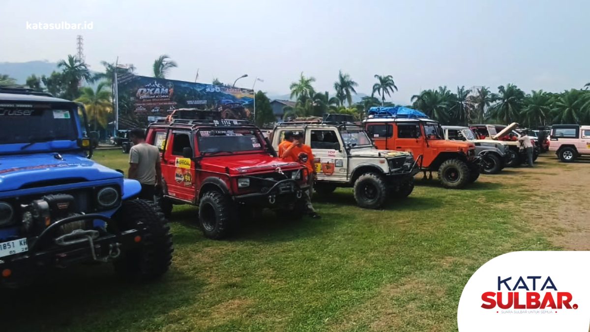 Ratusan Offroder Jajal Trayek OXAM 1, Promosikan Wisata dan Buka Akses Rescue di Mamuju