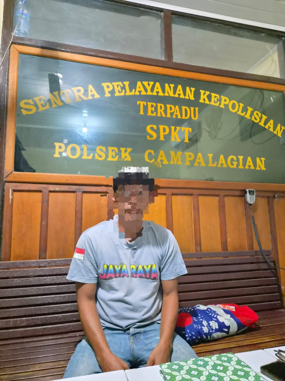 Polsek Campalagian Amankan Terduga Pelaku Penganiayaan di Katumbangan