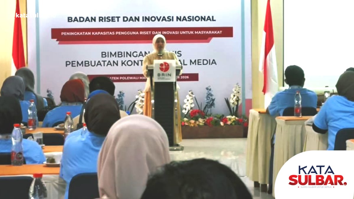 Kolaborasi dengan BRIN, Ratih Megasari Singkarru Ajak Konten Kreator Buat Konten Berkualitas